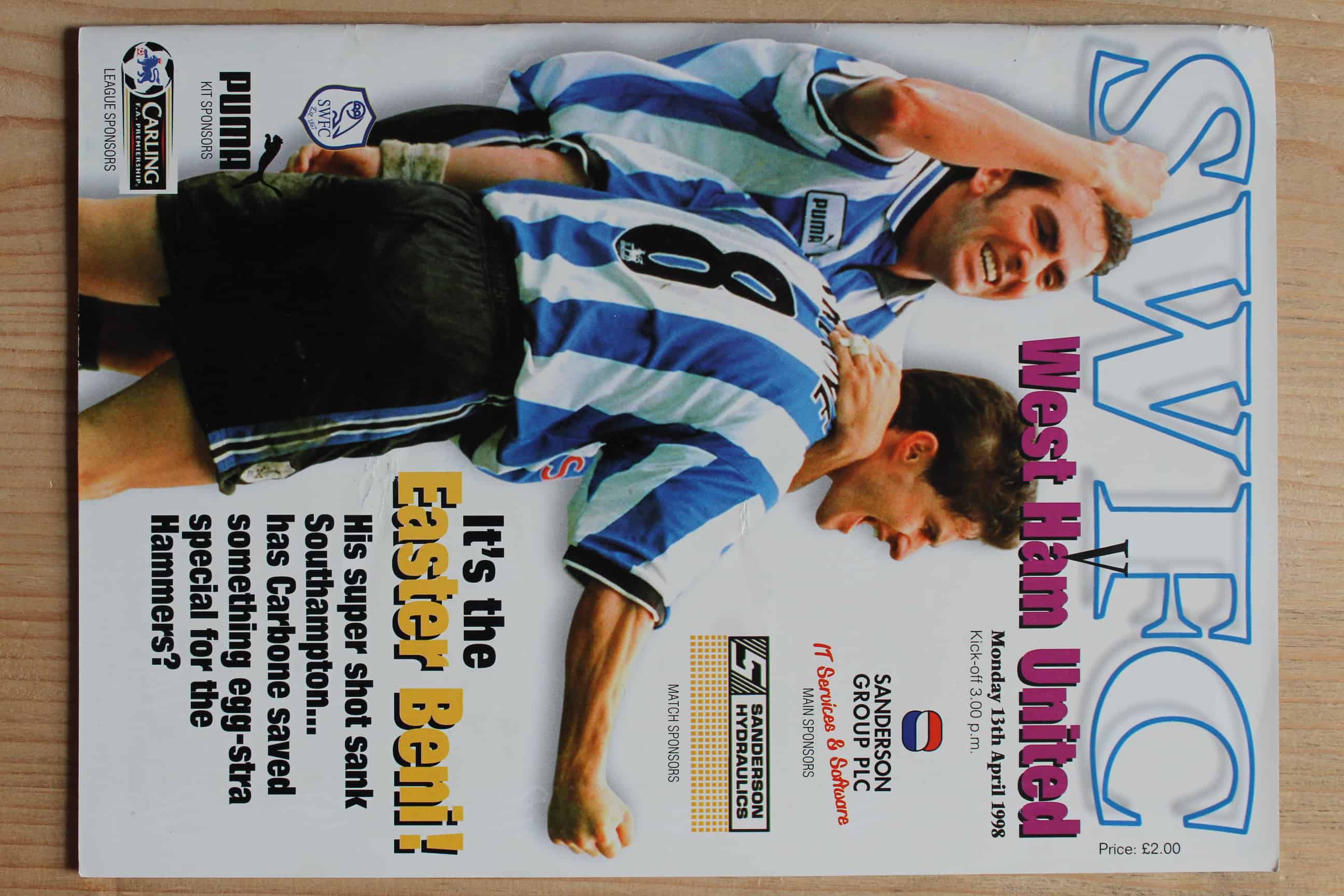 Sheffield Wednesday FC  v West Ham United FC